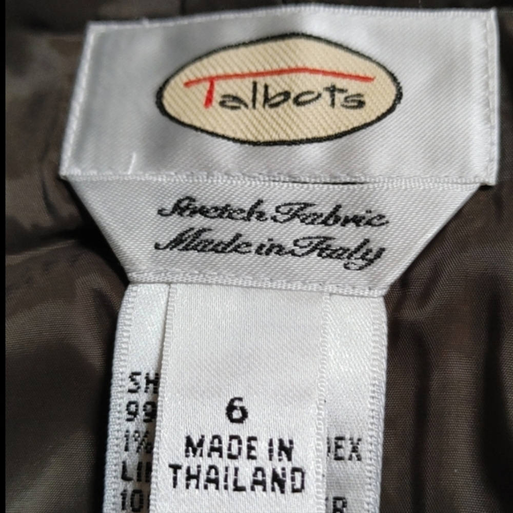 Vintage Talbots Long Green Fine Wool Riding Skirt 6 - Picture 7 of 17